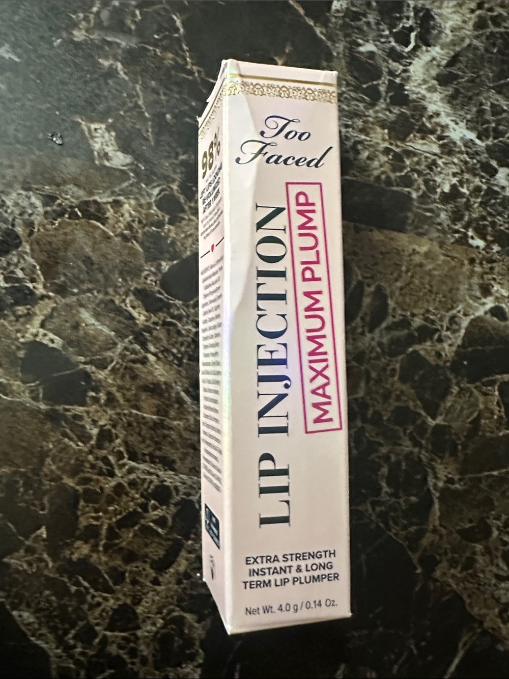 Too Faced Lip Injection Maximum Plump - Light Pink & White Packaging